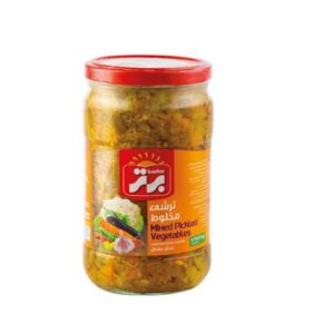 ترشي مخلوط ساده 670 گرم برتر