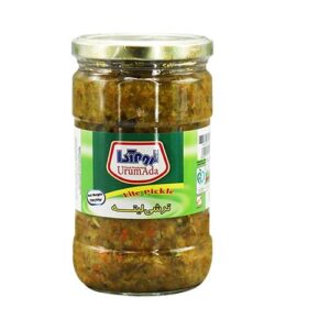 ترشی لیته 700g شیشه اروم آدا