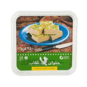 حلوا شکری پسته ای 250g عقاب