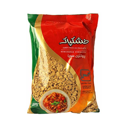 سویا پروتئین 300g سلفون خشکپاک سویا پروتئین 300g سلفون خشکپاک