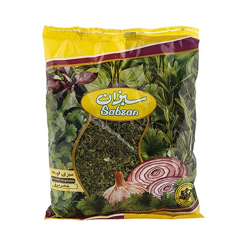 سبزی قورمه 100gسبزان سبزی قورمه 100gسبزان