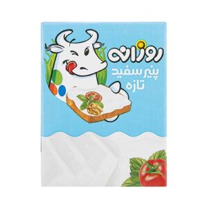 پنير سفيد نسبتا چرب 210 گرمي روزانه