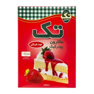 پودر کیک توت فرنگی 500g تک