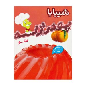 پودر ژله هلو 100gشیبا