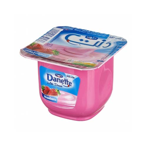 پودينگ توت فرنگي 100 گ دنت