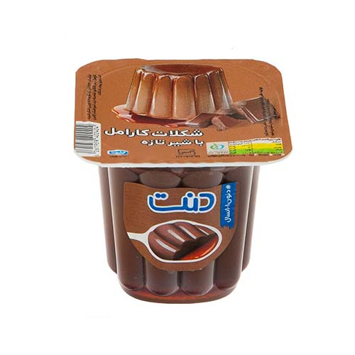 دسرکرم کارامل شکلاتي 100 گ دنت دسرکرم کارامل شکلاتي 100 گ دنت