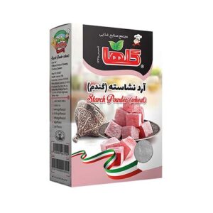پودر نشاسته 120g جعبه ای گلها
