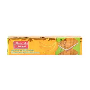 بيسکويت کرمدارمانژ موز120g شيرين عسل