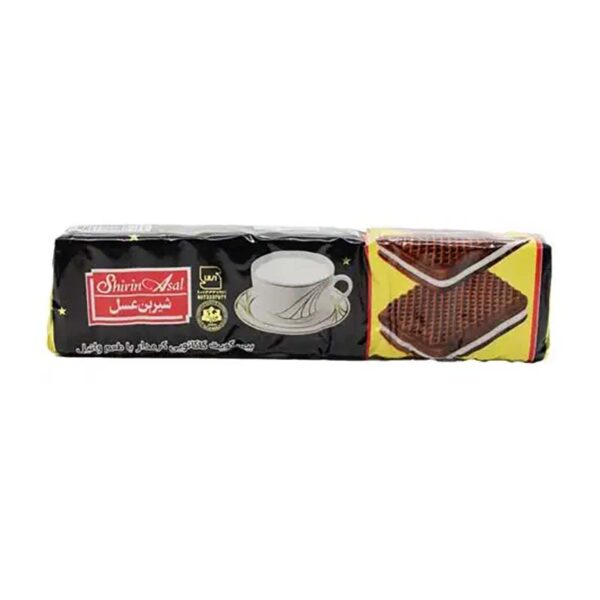 بيسکويت کرمدارمانژ کاکائو120g شيرين عسل