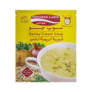 سوپ جو آماده 68g آماده لذیذ