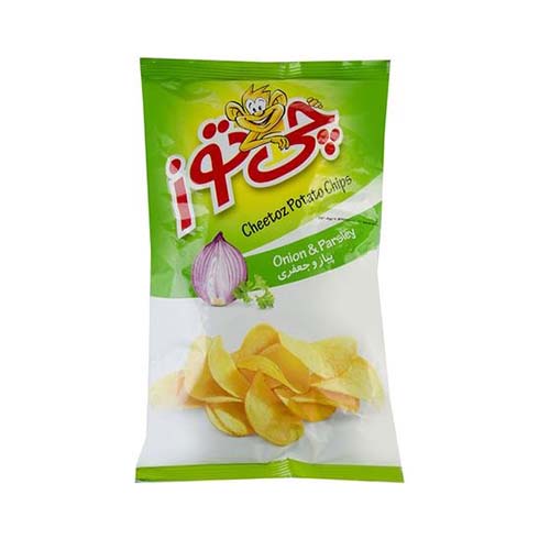 چیپس پیاز جعفری متوسط 60gچی توز