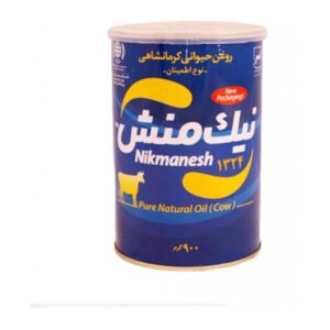 روغن کرمانشاهی اطمینان 900gکلید دار نیک منش