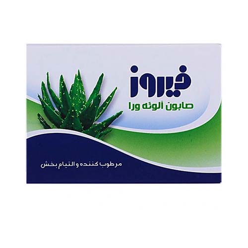 صابون آلوئه ورا 120g فیروز صابون آلوئه ورا 120g فیروز