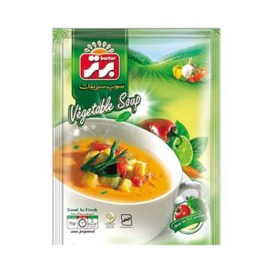 سوپ سبزیجات نیمه آماده 70gبرتر