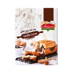 پودر کیک وانیلی کاکائویی500g آمون