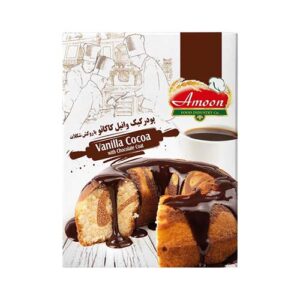 پودر کیک وانیلی کاکائو با روکش شکلات560g آمون