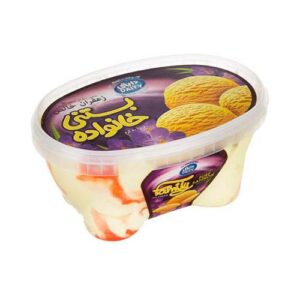 بستنی لیتری فانتزی زعفران 600gدایتی