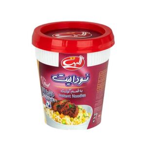 نودل لیوانی گوشت الیت