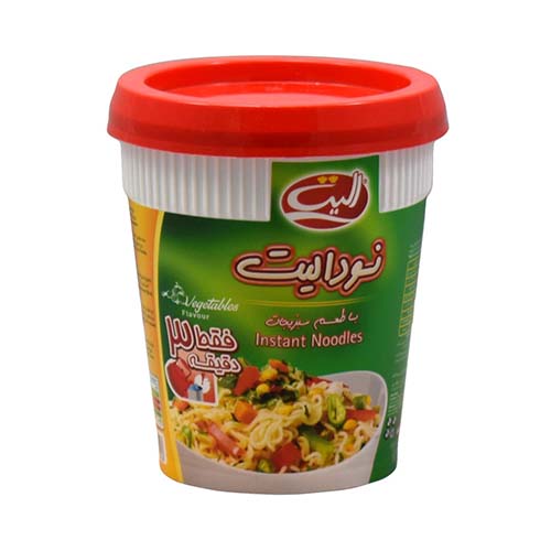 نودل لیوانی سبزیجات الیت نودل لیوانی سبزیجات الیت