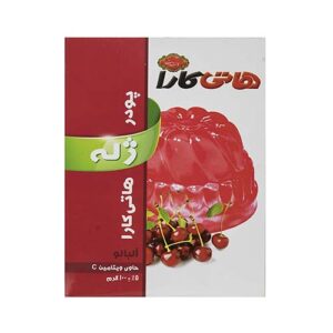 پودر ژله آلبالو 100 گرمی هاتی کارا