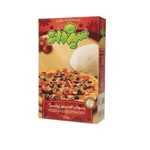 پودر خمیر پیتزا 500 گرم سبزدانه