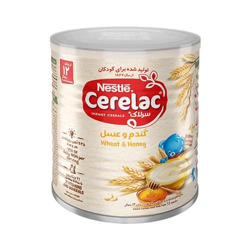 سرلاک داخلی گندم و عسل 400گ سرلاک سرلاک داخلی گندم و عسل 400گ سرلاک