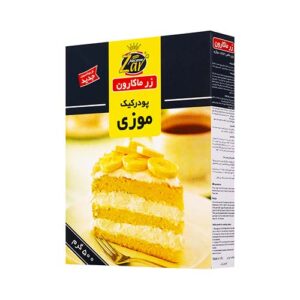 پودر کیک موزی 500 گرم زر ماکارون