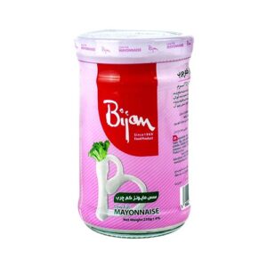 سس مایونزکم چرب ظرف شیشه ای 250 گرمی بیژن