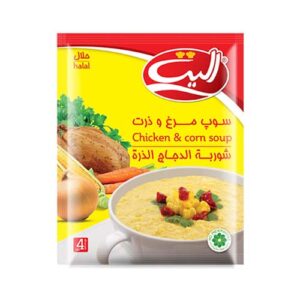 سوپ مرغ و ذرت الیت