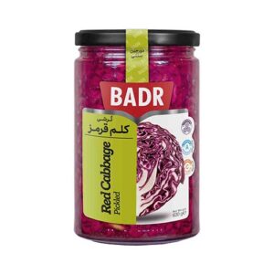 ترشي کلم قرمز شيشه 630گرمي بدر