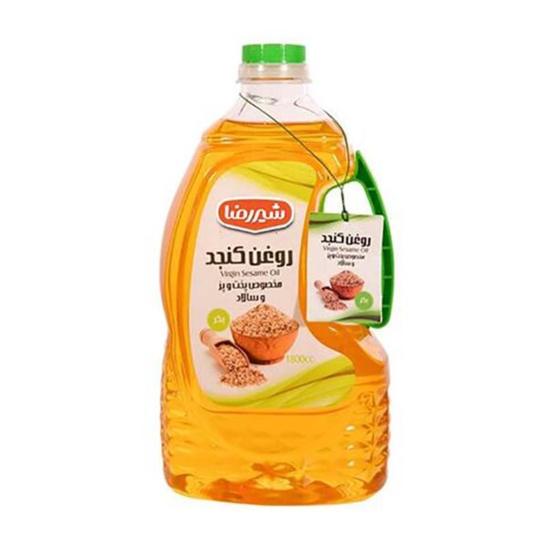 روغن کنجد بکر 1800cc شیر رضا