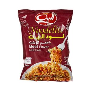 نودال گوشت 75 گرمی الیت
