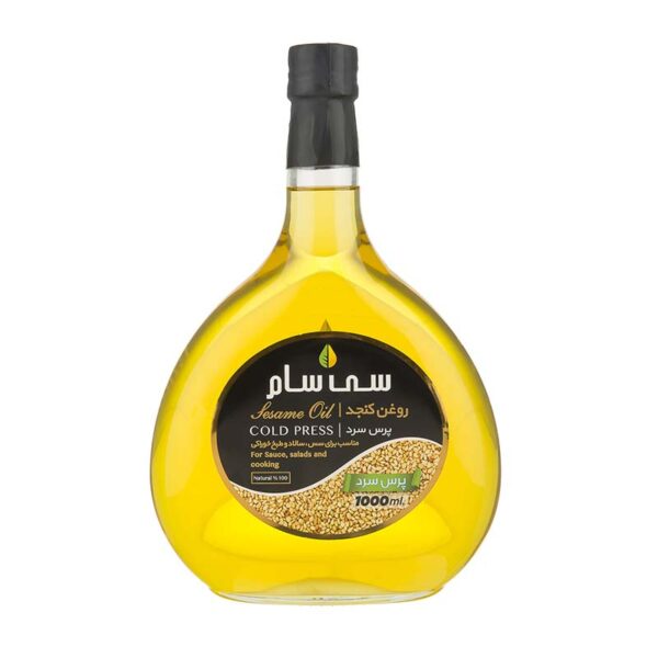 روغن کنجد خالصcc1000 لیتری سی سام