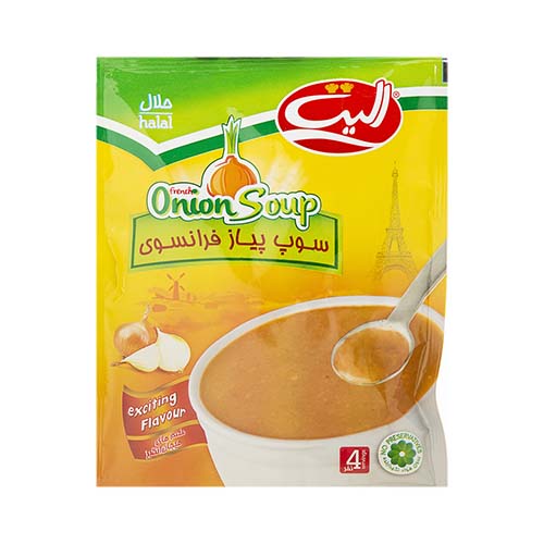سوپ پیاز فرانسوی 65 گرمی الیت سوپ پیاز فرانسوی 65 گرمی الیت
