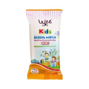 دستمال مرطوب و پاک کننده دست و صورت مخصوص کودک 12 برگی اسپورت وی