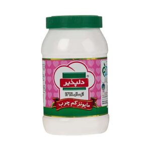 سس مایونزکم چرب 460گرمی دلپذیر