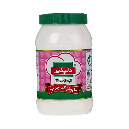 سس مایونزکم چرب 460گرمی دلپذیر سس مایونزکم چرب 460گرمی دلپذیر