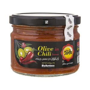 زیتون در سس چیلی 220گرم بهروز