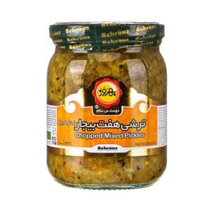 ترشی هفت بیجار (مخلوط ریز)550 گرمی بهروز
