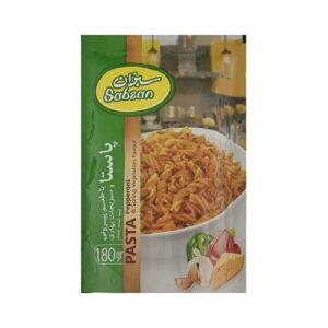 پاستا با طعم پپرونی و سبزیجات بهاری180g سبزان