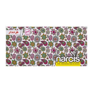 دستمال 300 برگ طرح دار نارسیس