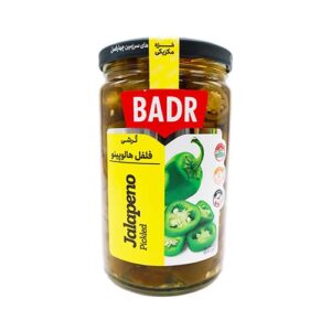 ترشي هالوپينو سبز 600گرمي بدر