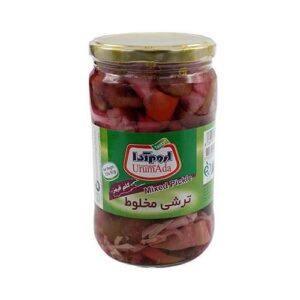 ترشی مخلوط کلم قرمز 700 گرمی اروم آدا