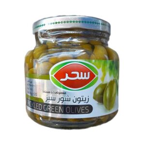 زیتون شور شیشه اختصاصی 1450 گرمی سحر