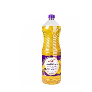 روغن آزاد مايع آفتابگردان 1350 گ غني با ويتامين آ و دي3 آفتاب