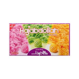 پشمک لقمه اي 350 گ ميــــکس حاج عبدالله
