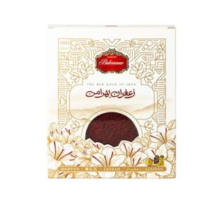 زعفران 4/608 گرم قوطي بهرامن تاپ