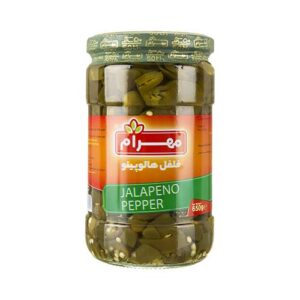 ترشي فلفل هالوپينو 650 گرمي مهرام