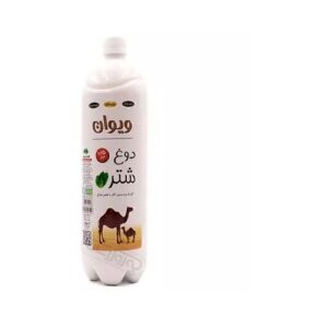 دوغ پاستوریزه شتر گرمادیده بدون گاز طعم دار 1.5 لیتری ویوان