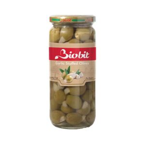 زيتون با مغز سير 500 گرم بايوبيت